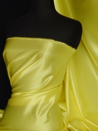 Summer Gold Acetate Satin Fabric